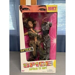 Y2K Spice Girls Spice It Up SCARY SPICE Doll 1998 - NEW, Sealed Box
